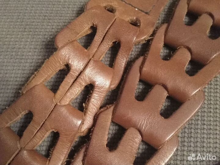 Ремень женский кожаный