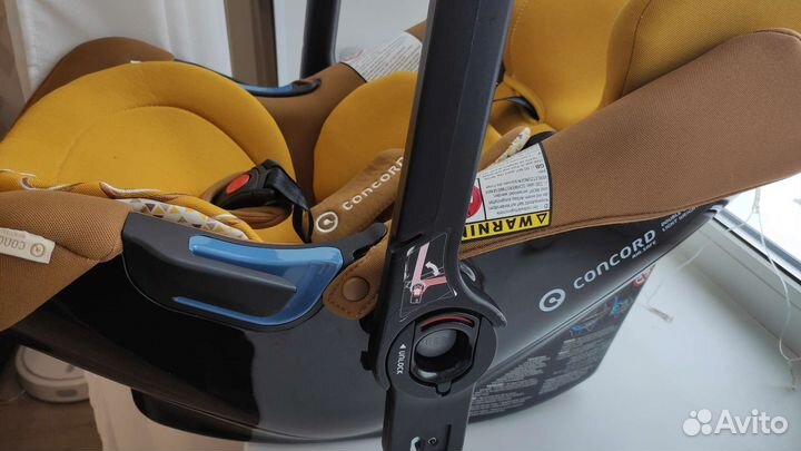 Автолюлька Concord air safe с базой isofix