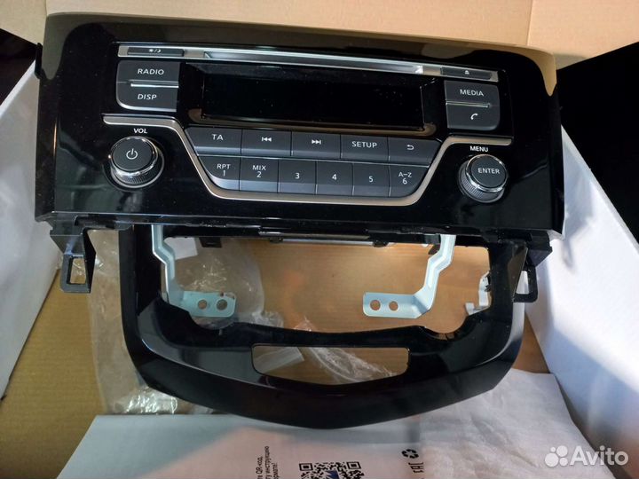 Автомагнитола новая на Ниссан Кашкай