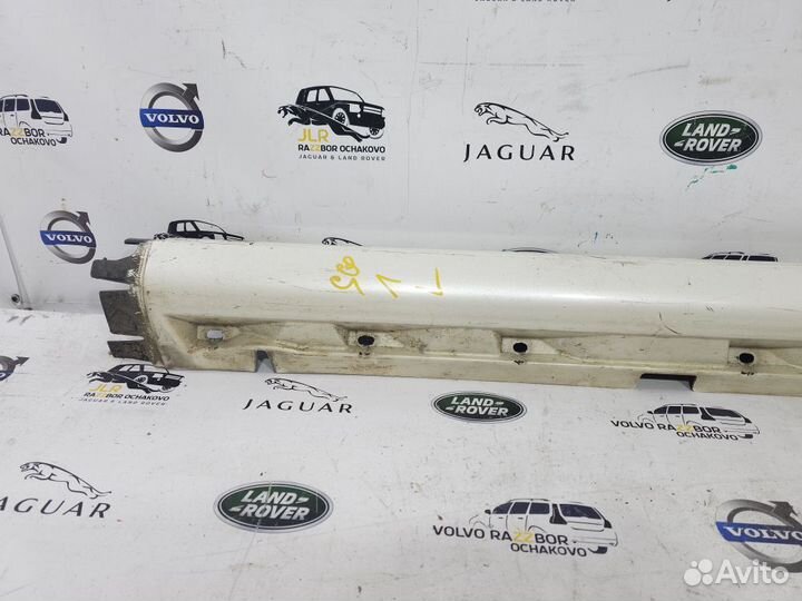 Накладка порога левая Volvo S60 2004-2009 Рестайл