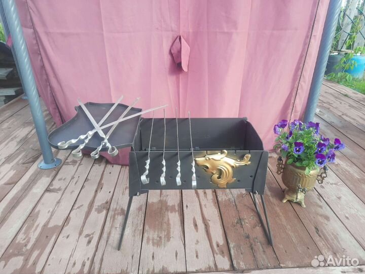 Мангал разборный 3 мм