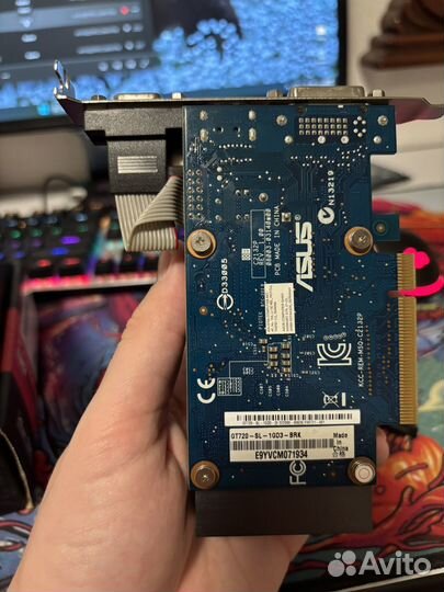 Видеокарта asus GT720