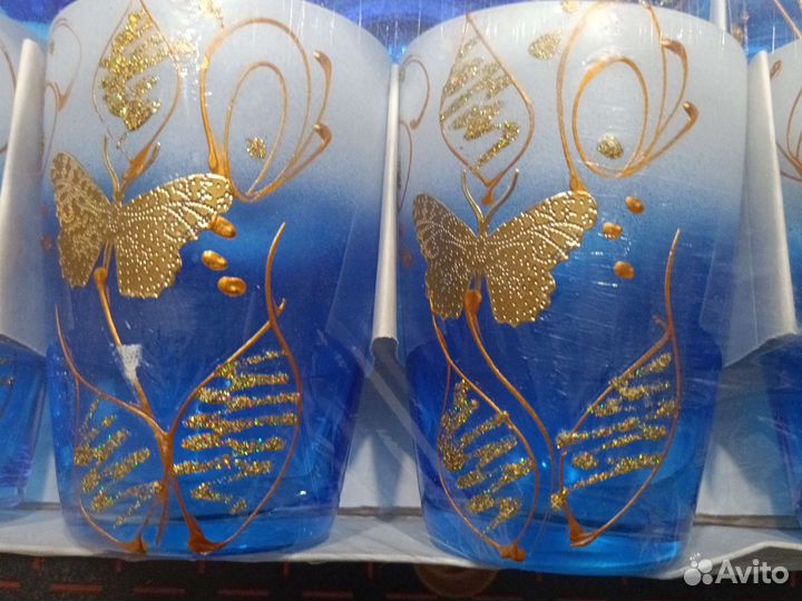 Набор стаканы, фужеры, стопки