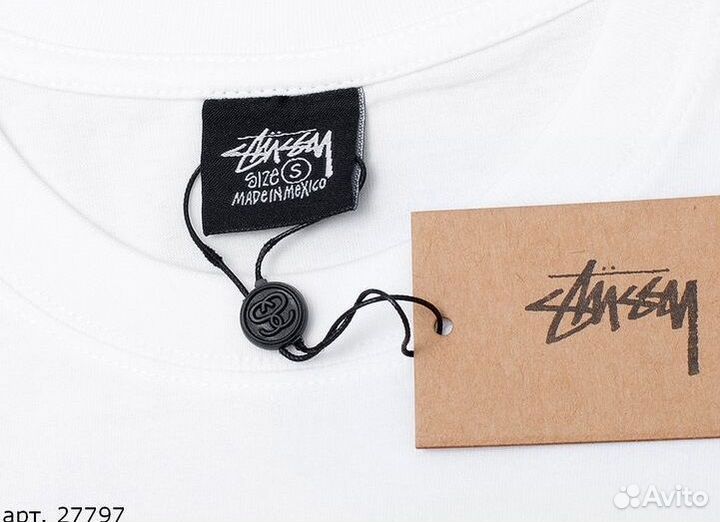 Футболка Stussy Белая