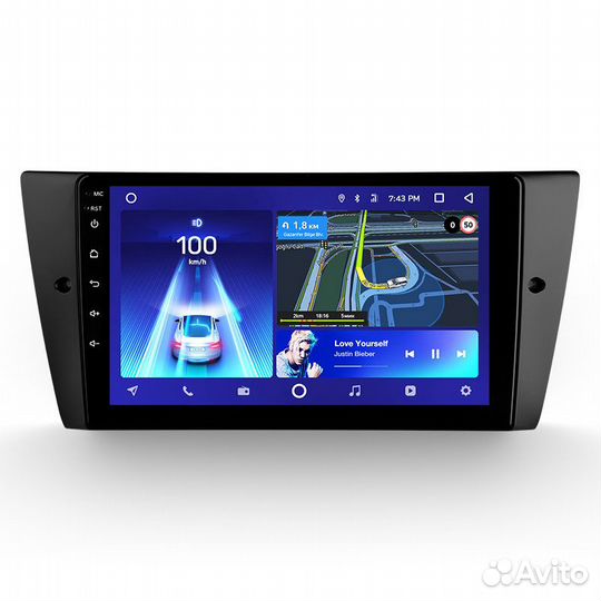 Магнитола BMW 3 бмв E90 E91 E92 E93 Android teyes
