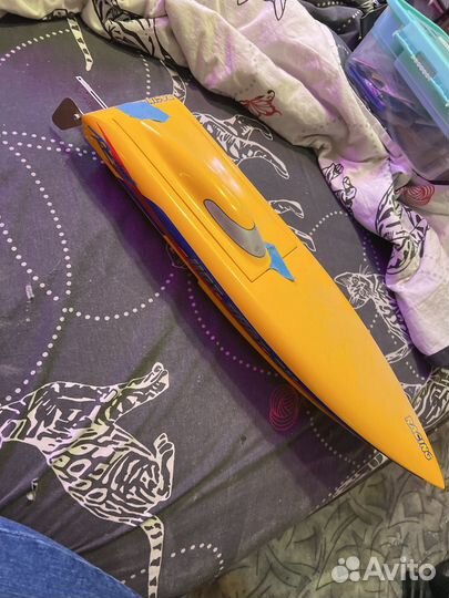 Катер радиоуправляемый кит комплект мини моно