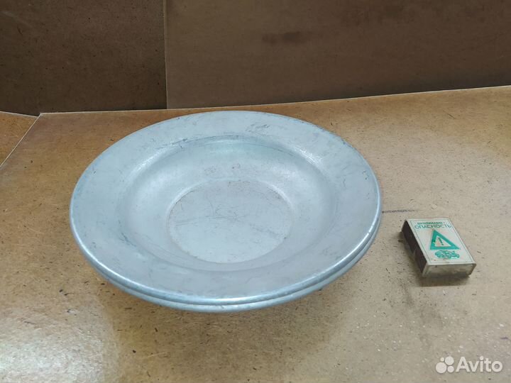 Алюминиевая посуда тарелки дуршлаг СССР