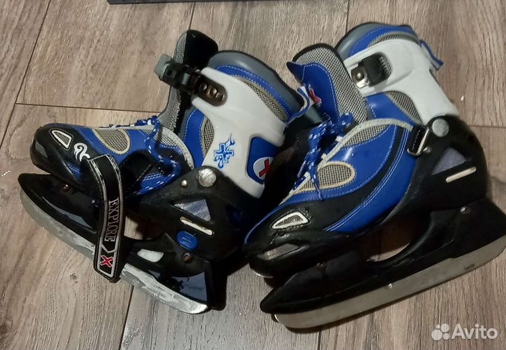 Коньки детские раздвижные бу