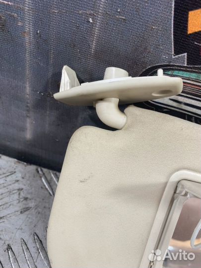 Козырек солнцезащитный левый Citroen C4, I 2006