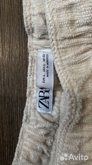 Мужские брюки из вельвета Zara