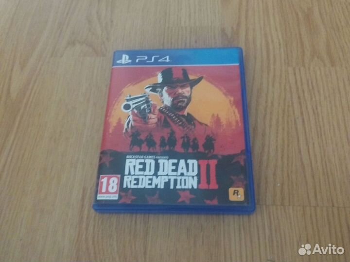 Red dead redemption 2 ps4 диск