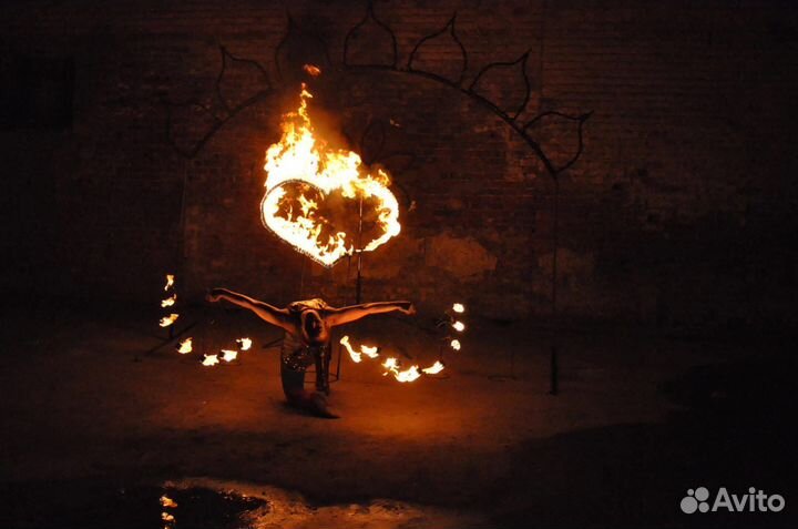 Файер шоу, перформанс