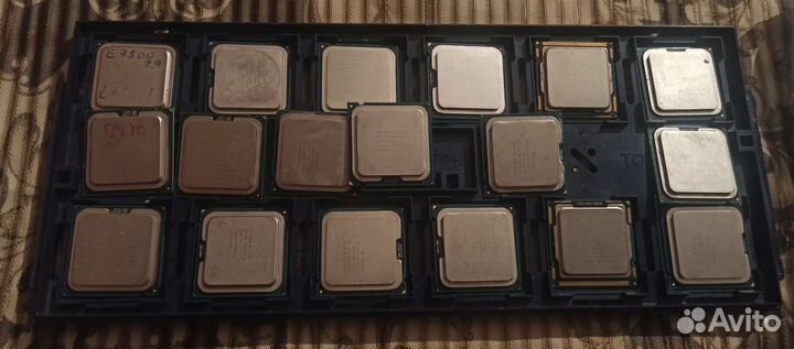 Коллекция процессоров LGA 775 и 1156