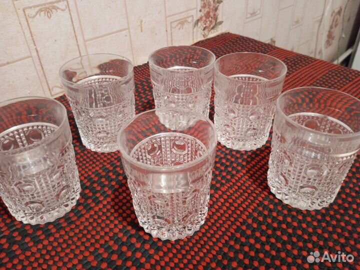 Хрустальные бокалы СССР, чехословакия