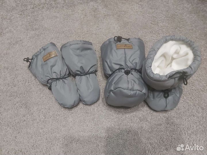 Пинетки и варежки Little Kiddy