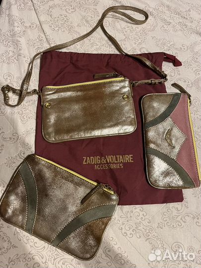 Сумка кожаная женская Zadig & Voltaire