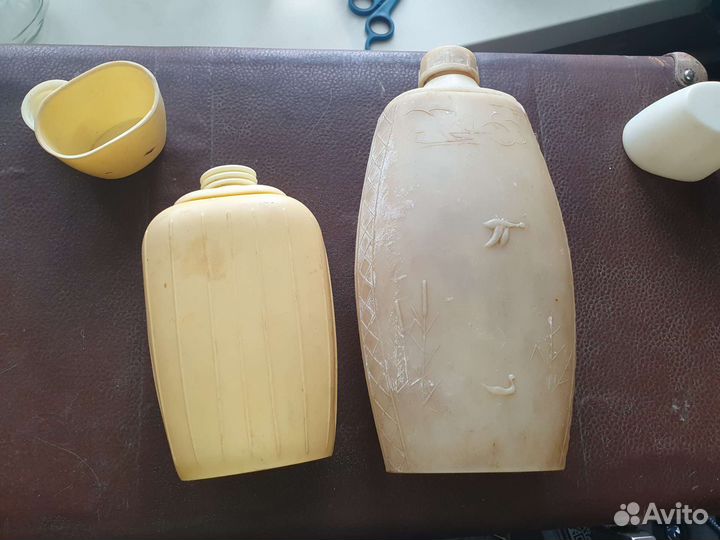 Фляжка СССР пластмассовая