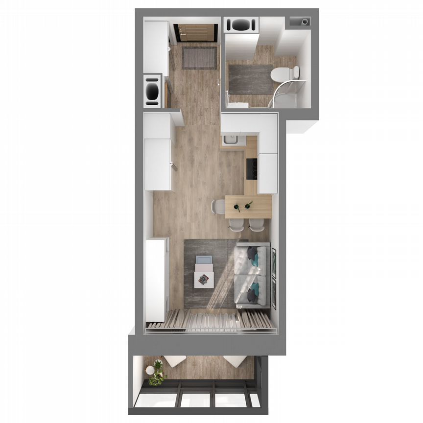 Квартира-студия, 24,1 м², 11/27 эт.