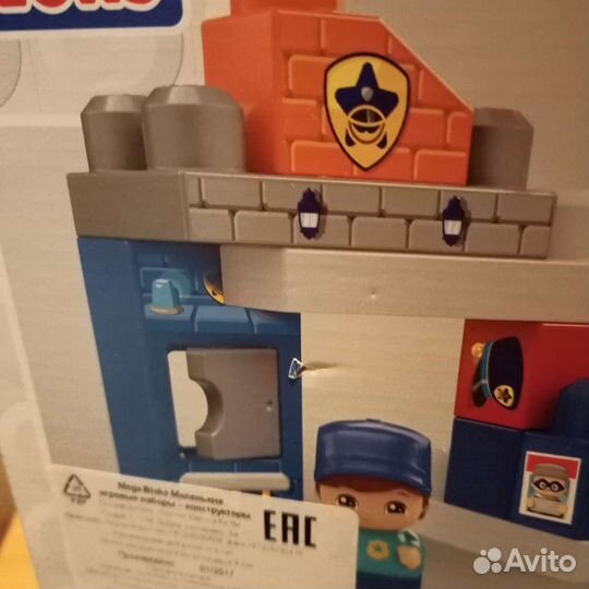 Конструктор Mega Blocks полицейский участок