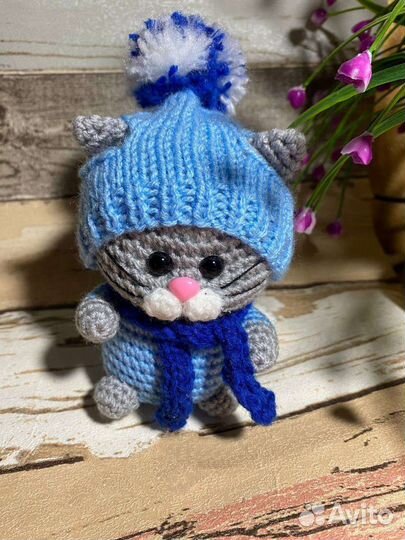 Котик ручной работы