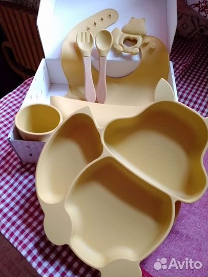 Набор для кормления силиконовый