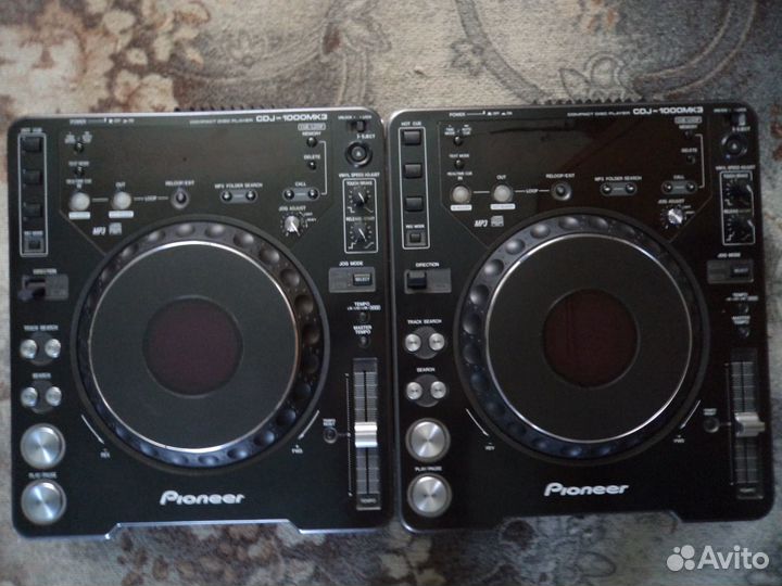 Pioneer CDj 1000 mk3 -2шт