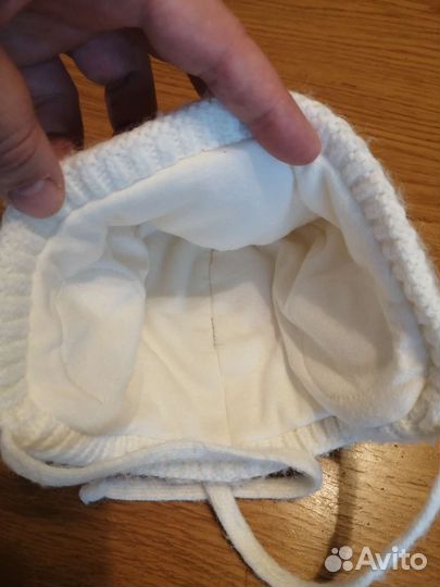 Шапка детская для девочки зимняя