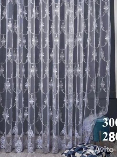 Тюль Турецкая сетка и тюль вуаль