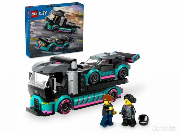 Конструктор lego City 60406 Гоночный автомобиль и