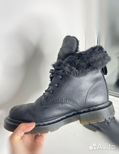 Dr martens ботинки зимние женские