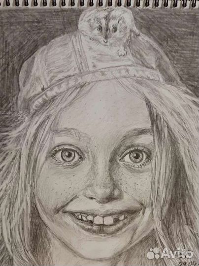 Портрет по фото, картина на заказ