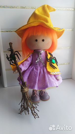 Текстильная интерьерная кукла