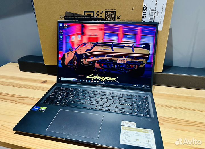 Игровой asus RTX / i5-12500h / гарантия / тонкий