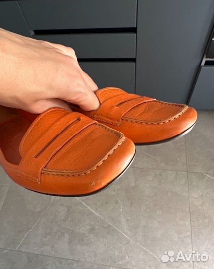 Мокасины туфли Prada оригинал
