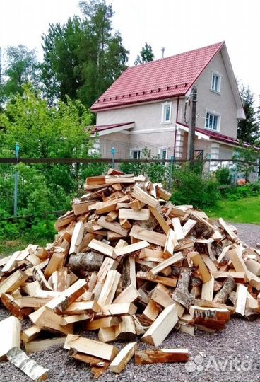 Дрова колотые