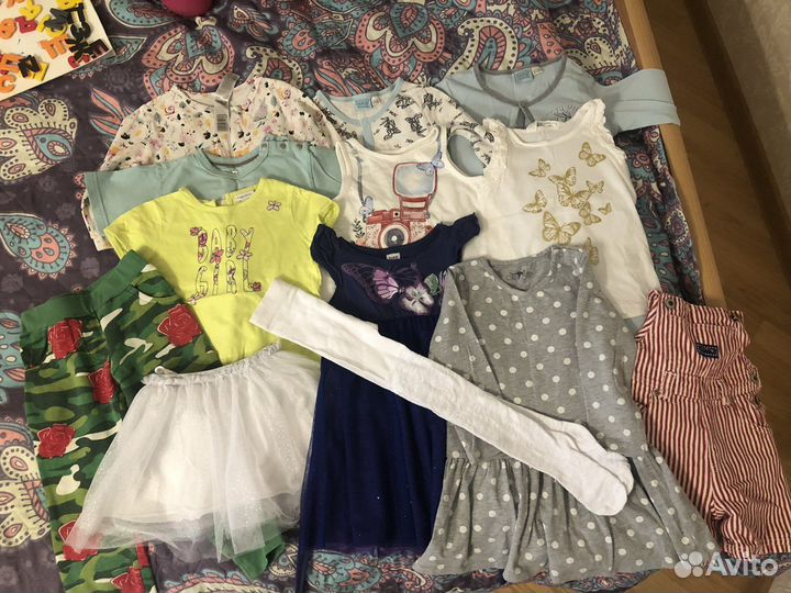 Пакет одежды для девочки 86 92 см
