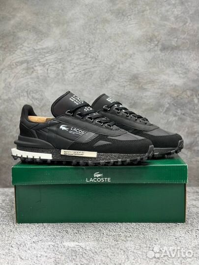 Кроссовки Lacoste черные арт:318
