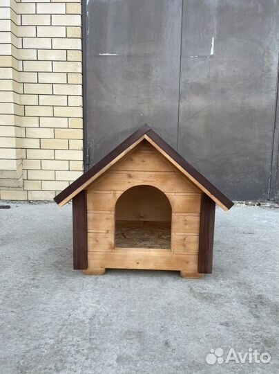 Будка двускатная утепленная