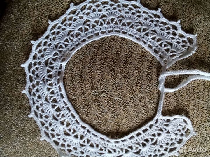 Воротнички из хлопка ручная работа
