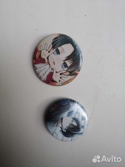 Значки с аниме