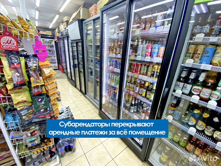 Продуктовый магазин, выручка 1.5 млн руб/мес