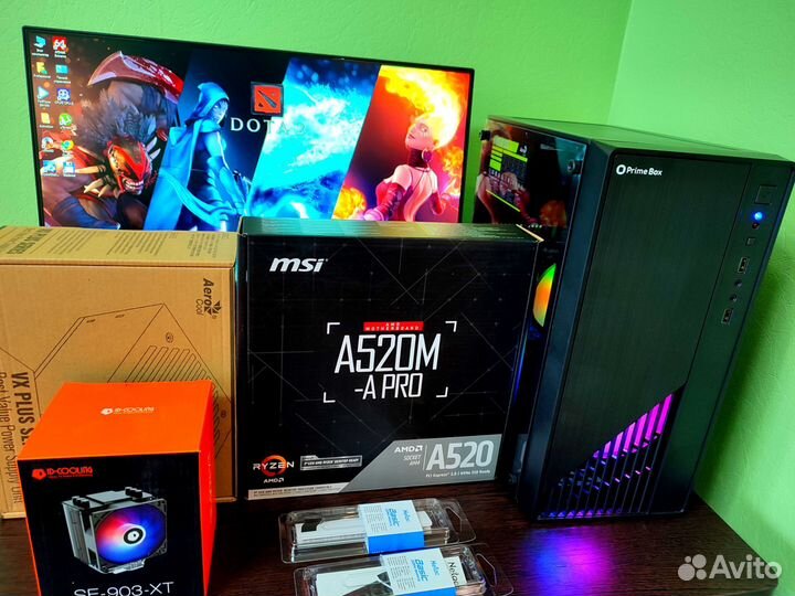 Новый пк на Ryzen 5 5600g