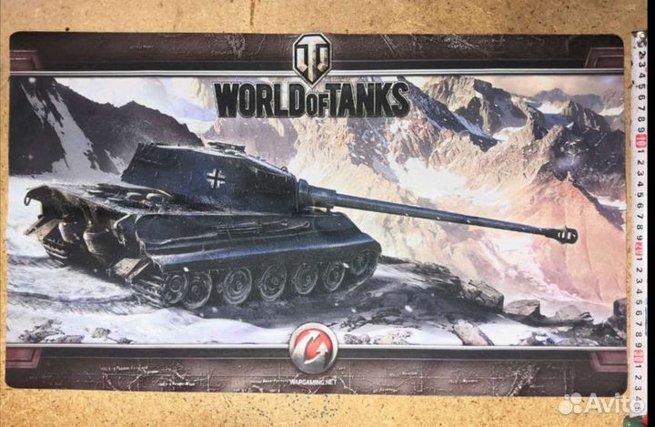 Игровой коврик для мыши world of tanks