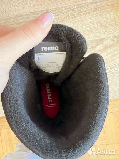 Сапоги зимние reima размер 28