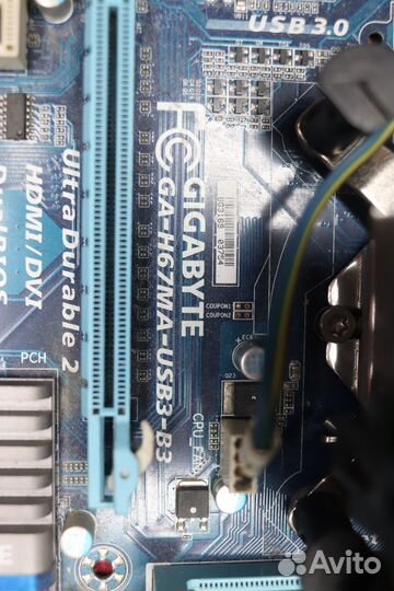 Комплект i5 2310 + Gigabyte GA-H67MA + 8GB DDR3 +