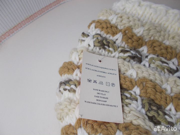 Шарф женский новый крупной вязки