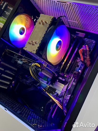 Комплект lga1200 i3 10100f+материнская плата