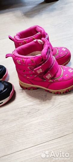 Зимняя обувь на девочку