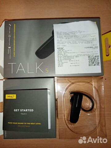 Bluetooth гарнитура jabra talk 5