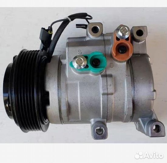 Компрессор кондиционера Hyundai Solaris, Kia Rio 3